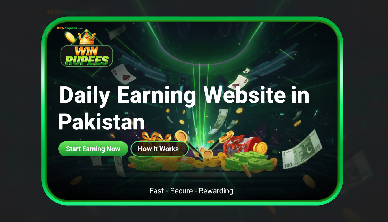 Daily Earning Website in Pakistan