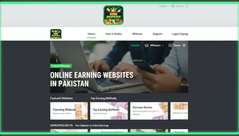 Online Earning Websites in Pakistan