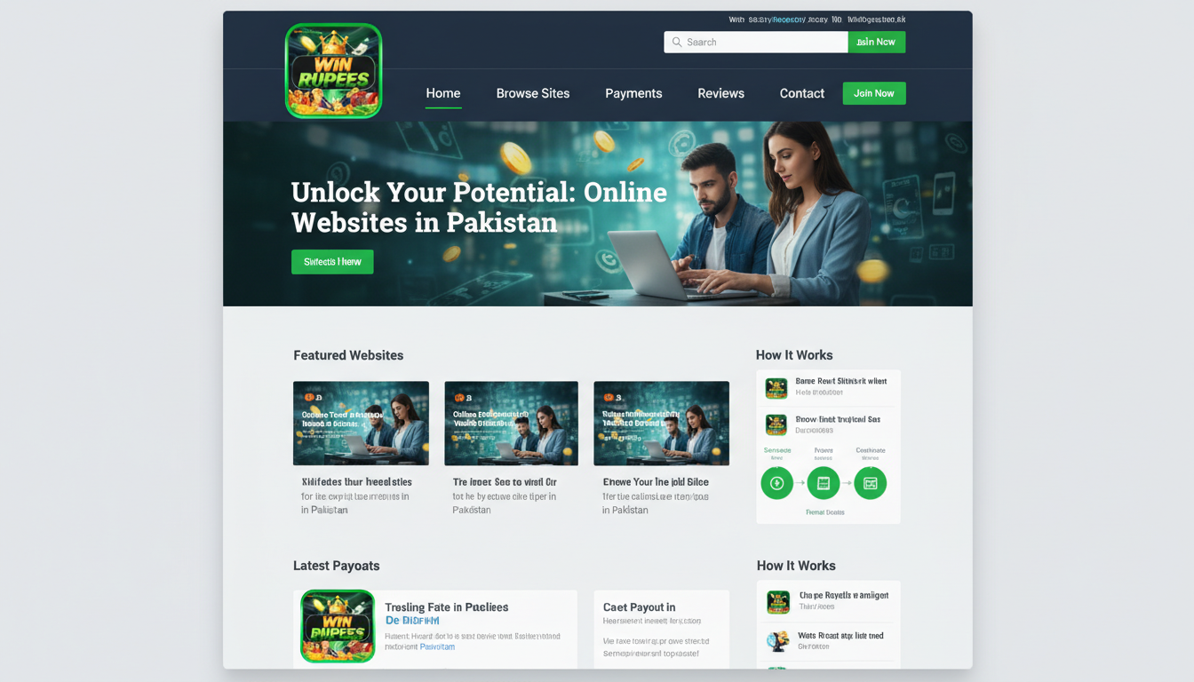 Online Earning Websites in Pakistan